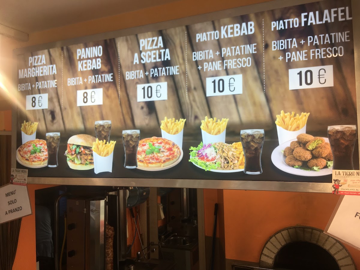 La Tigre Nera - pizza & kebab Photo Menu 8