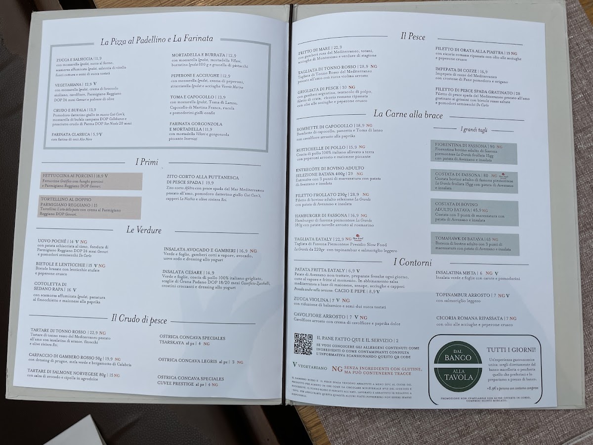 Cucine del Mercato | Eataly Lingotto Photo Menu 1