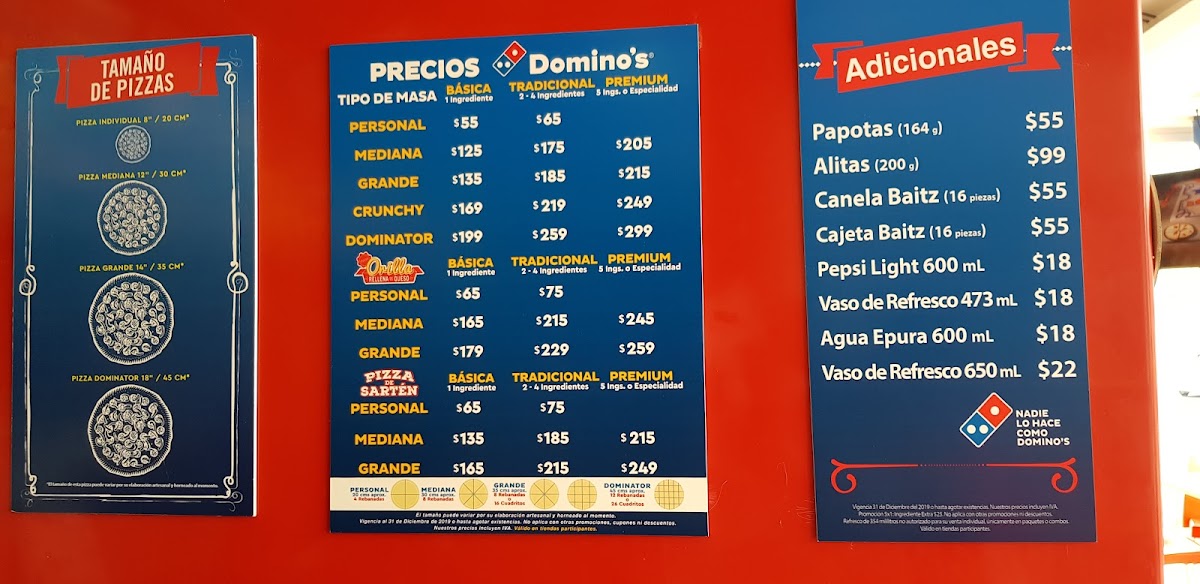 Domino's Pizza Polifórum Photo Menu 3
