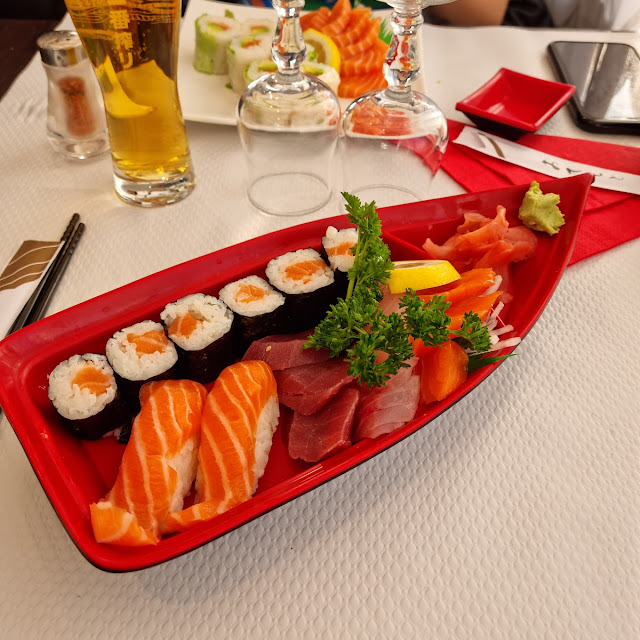 Sushi Thon Et Saumon