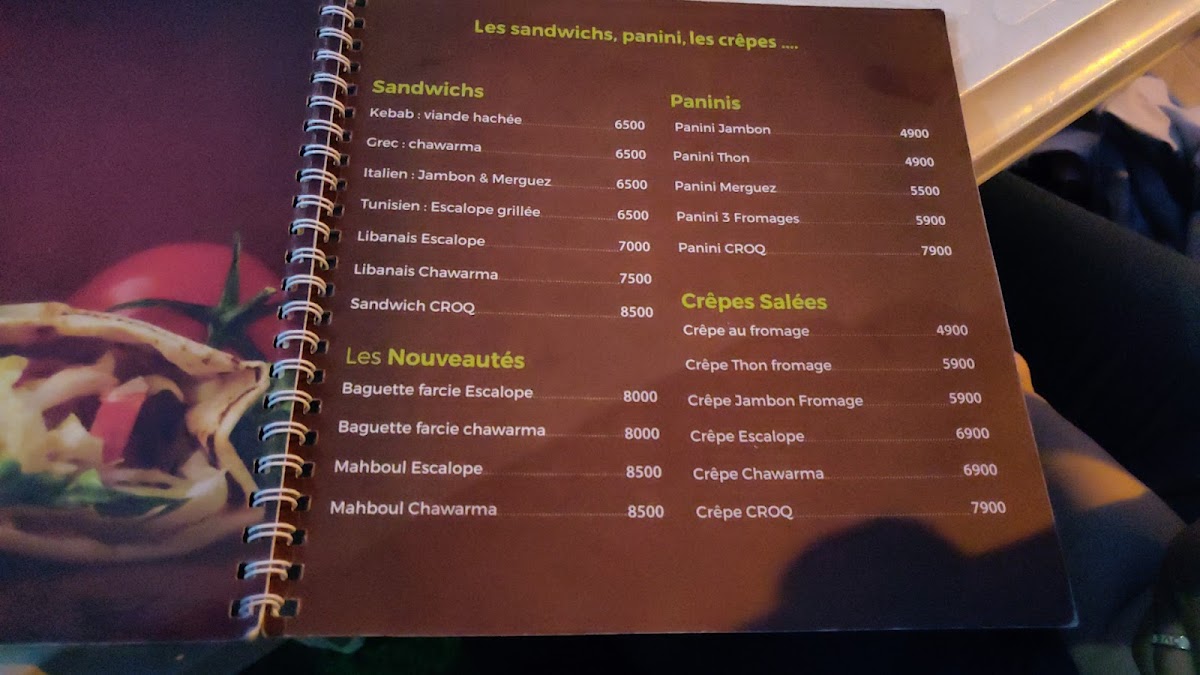 Croq Gabes Photo Menu 7