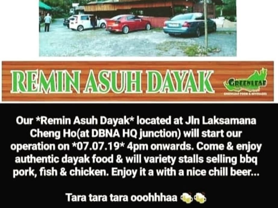 Remin Asuh Dayak Photo Menu 1