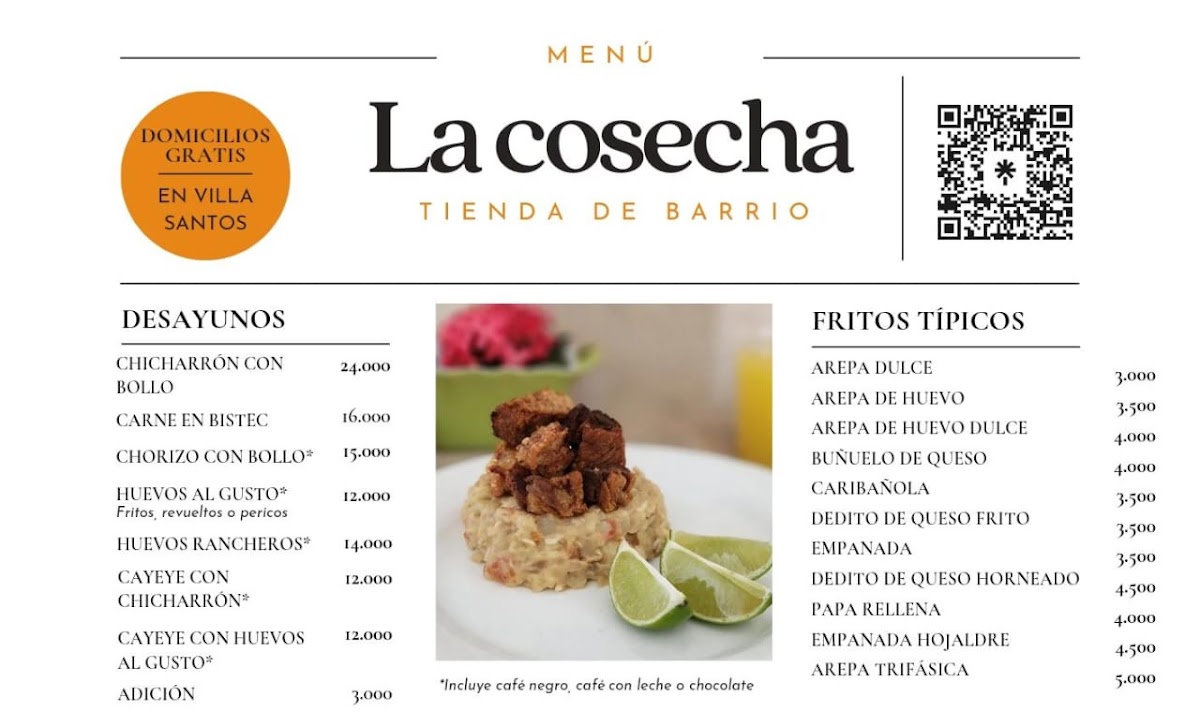 Tienda y Restaurante 'La Cosecha' Photo Menu 3