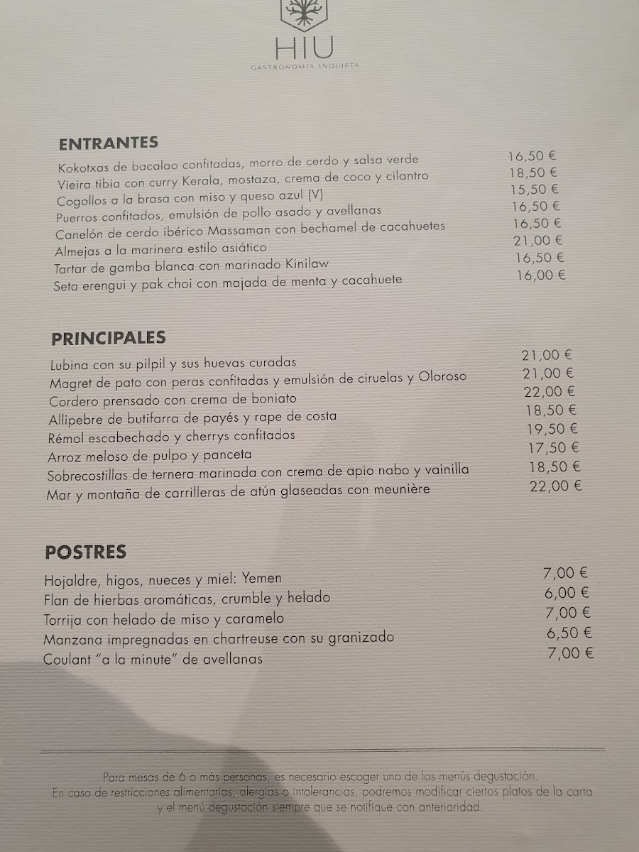Restaurant HIU Photo Menu 4