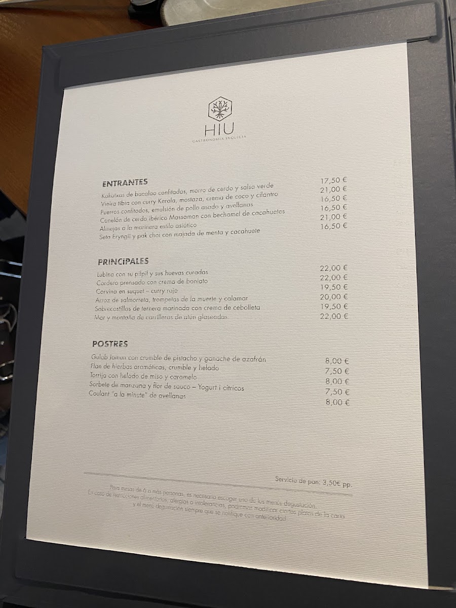 Restaurant HIU Photo Menu 5