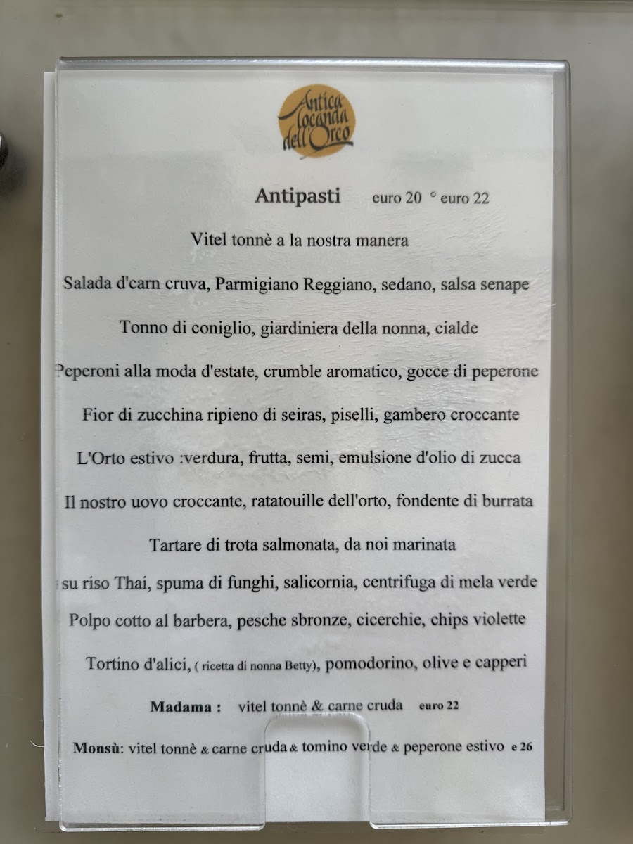 Antica Locanda dell'Orco Photo Menu 9