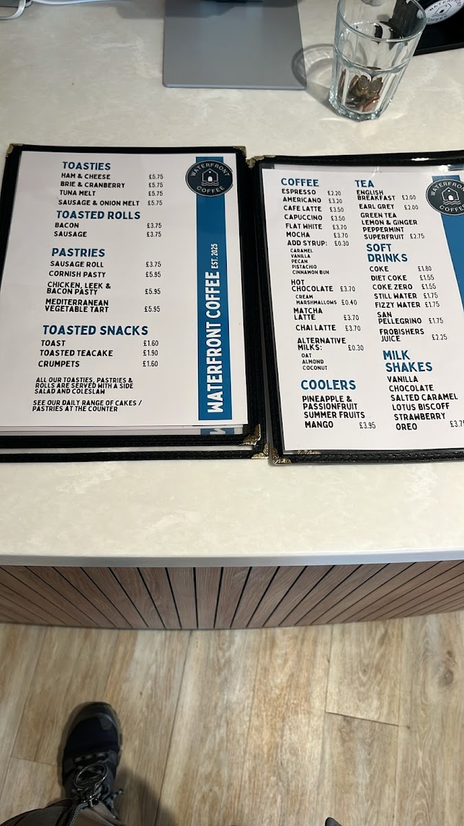 Waterfront Coffee Photo Menu 2