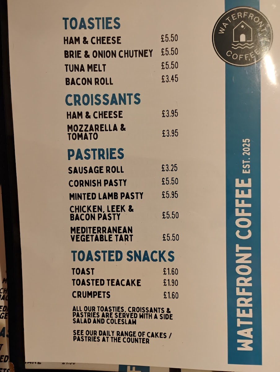 Waterfront Coffee Photo Menu 3