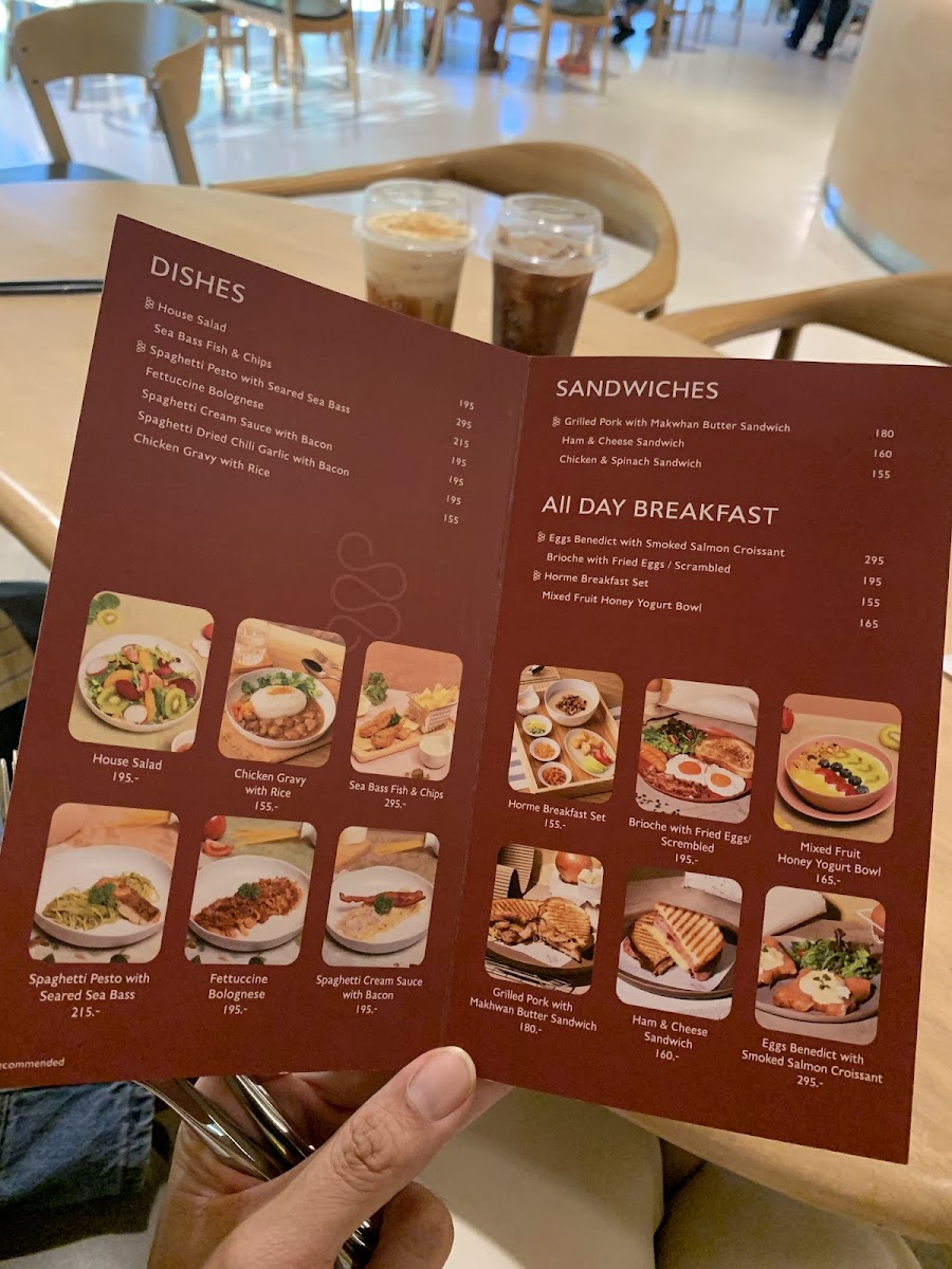 Horme Cafe Nonthaburi Photo Menu 2