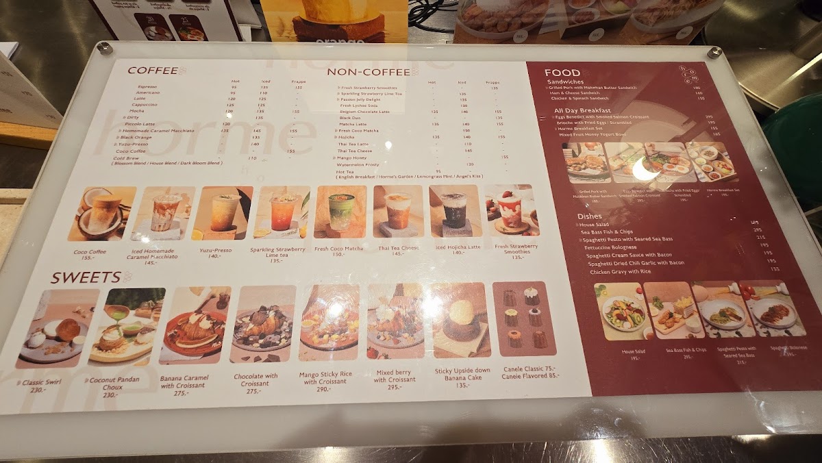 Horme Cafe Nonthaburi Photo Menu 4