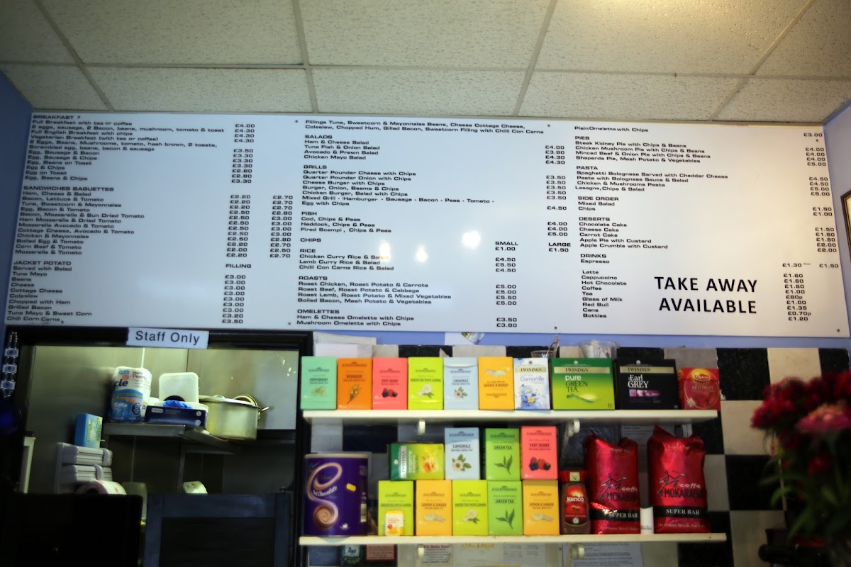 Tim's Cafe & Restaurant Photo Menu 2