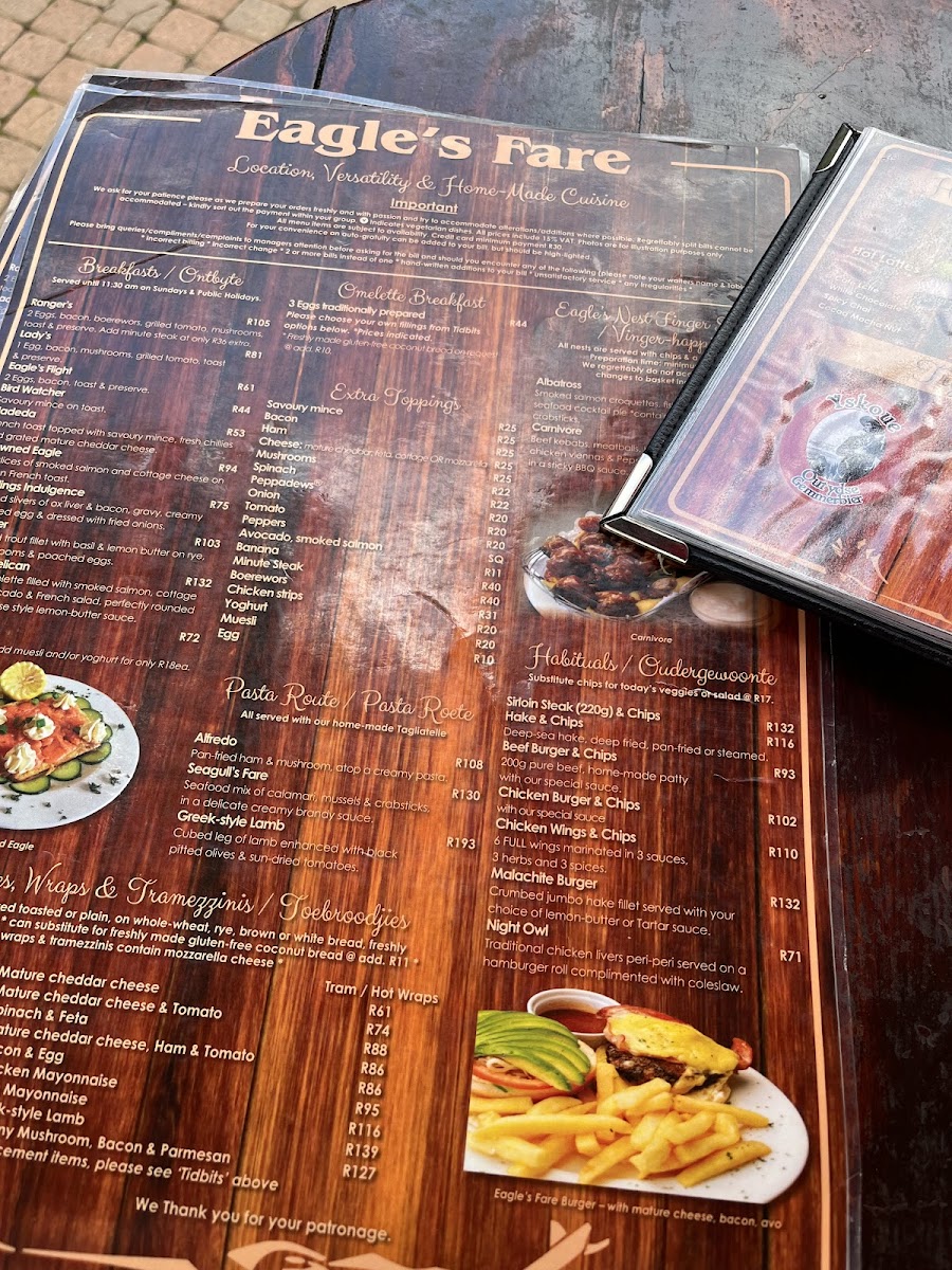 Eagles Fare Restaurant & Wedding Venue Photo Menu 5