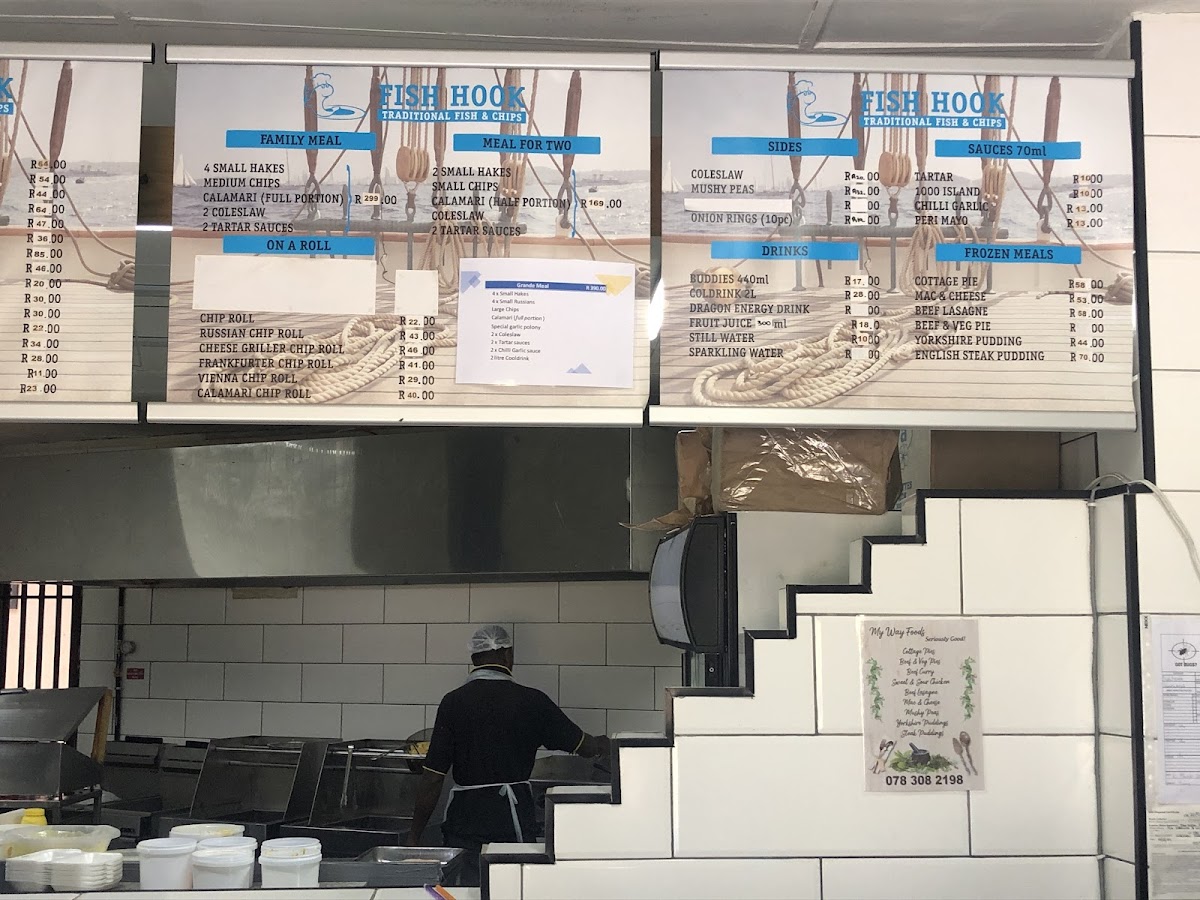 Fish Hook Fourways - Traditional Fish and Chips Photo Menu 6
