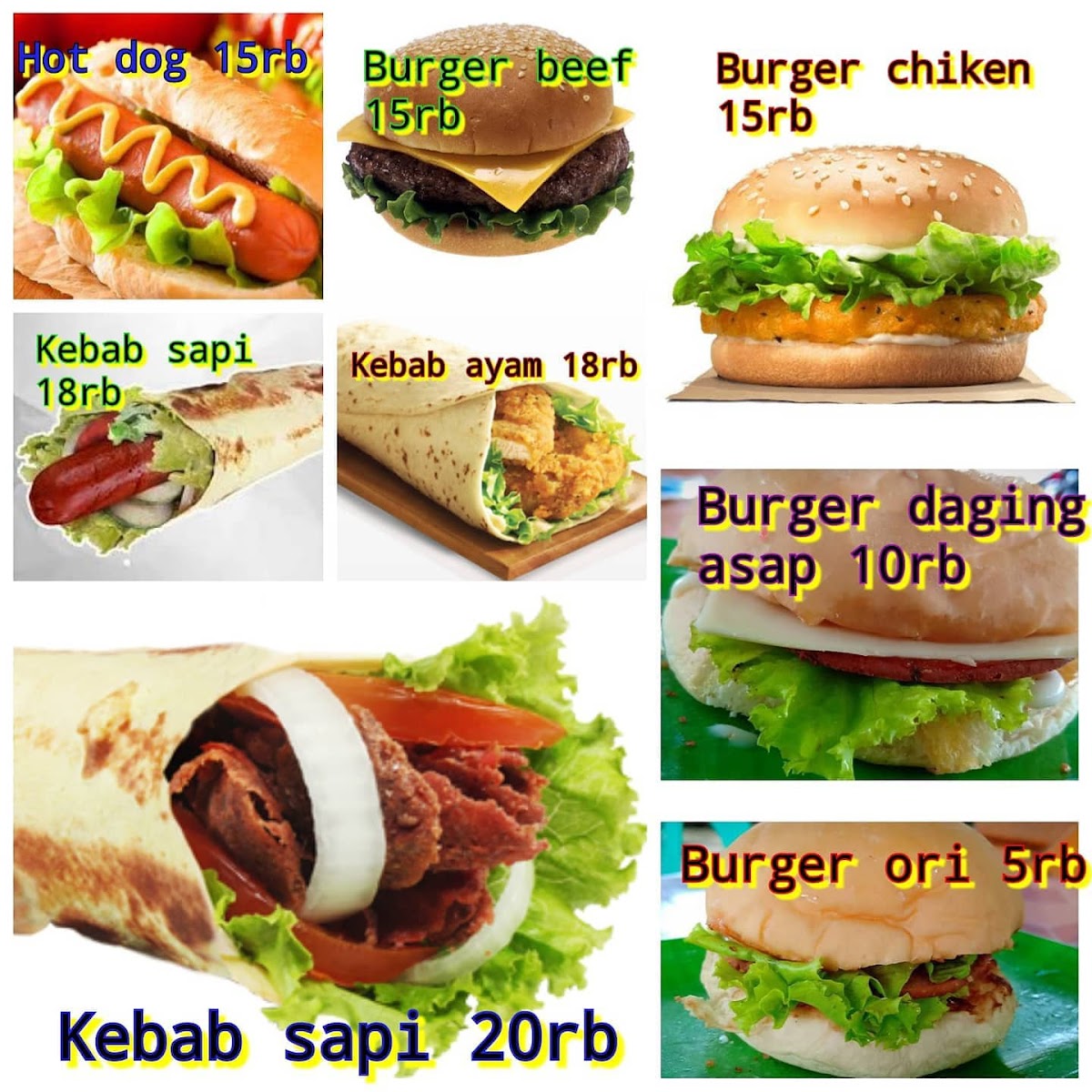 Comic Zone kuliner (Aneka Makanan Dan Minuman Kekinian) Photo Menu 1