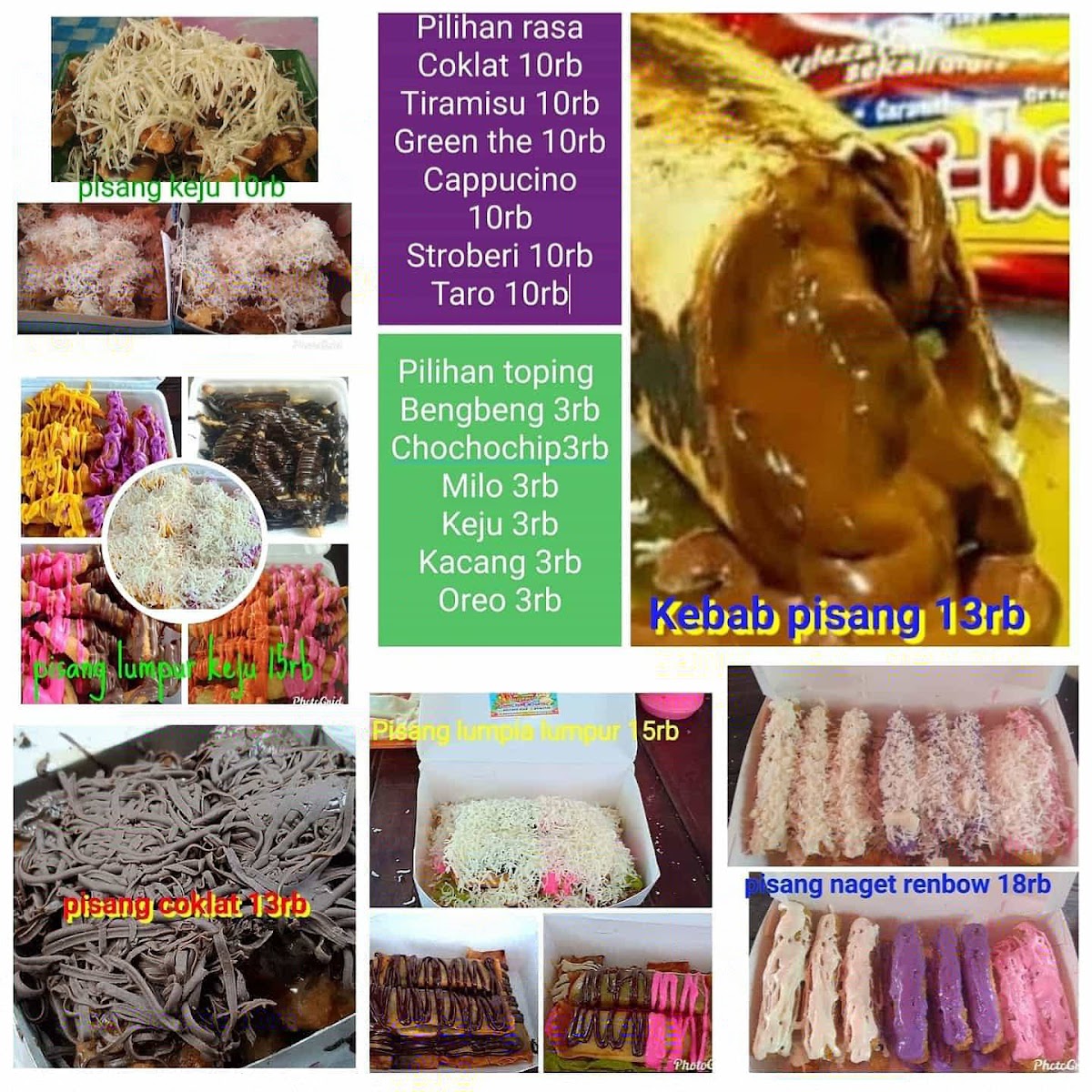 Comic Zone kuliner (Aneka Makanan Dan Minuman Kekinian) Photo Menu 3