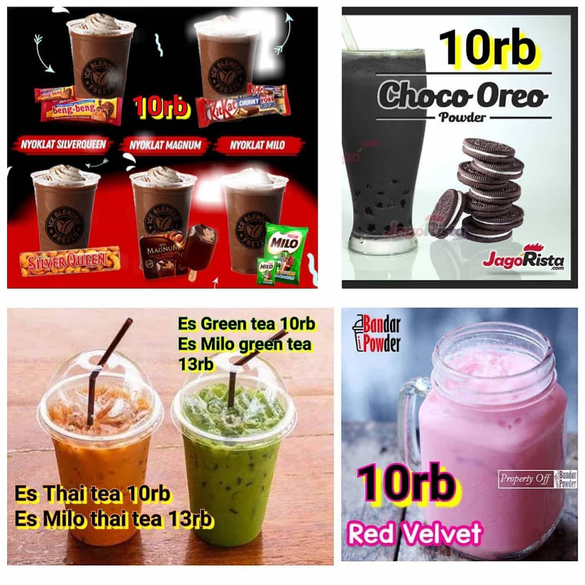 Comic Zone kuliner (Aneka Makanan Dan Minuman Kekinian) Photo Menu 5