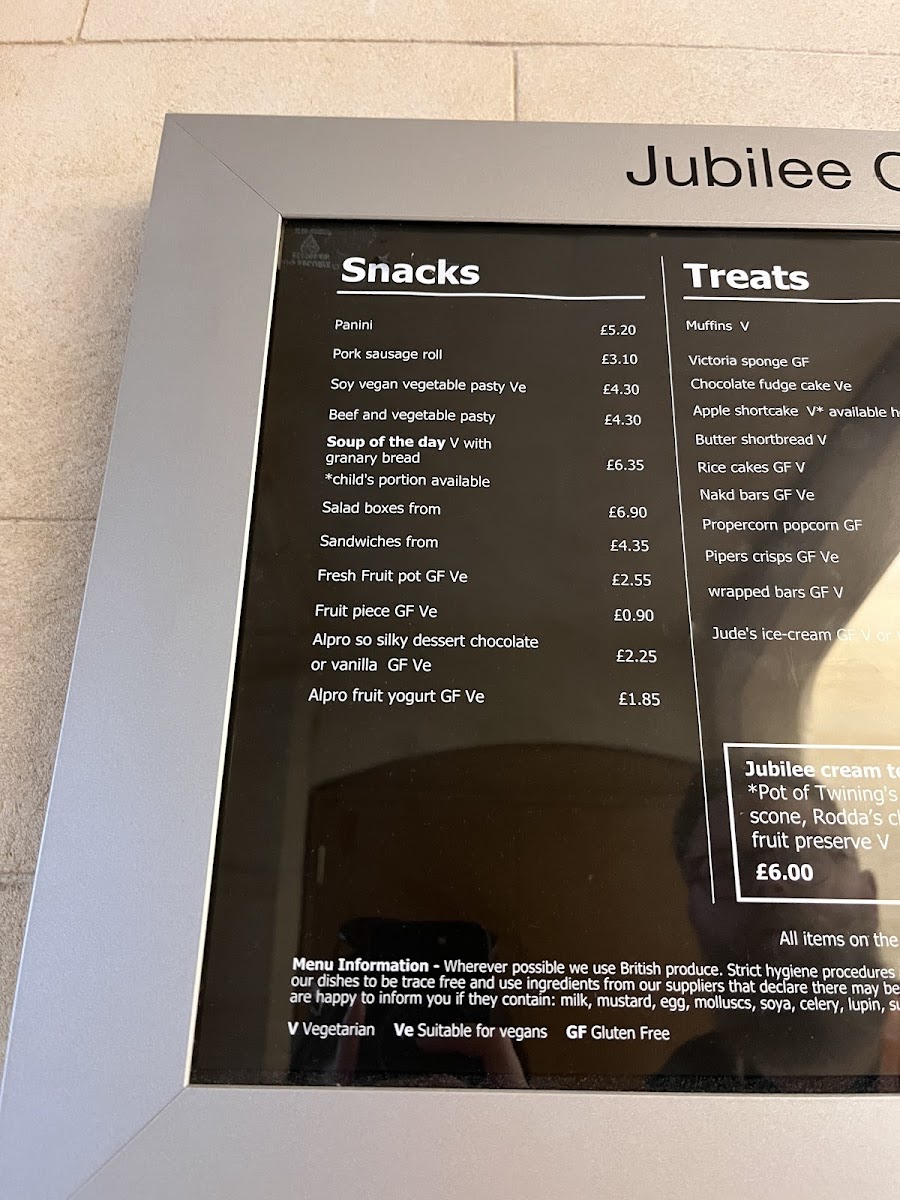 Jubilee cafe Photo Menu 1