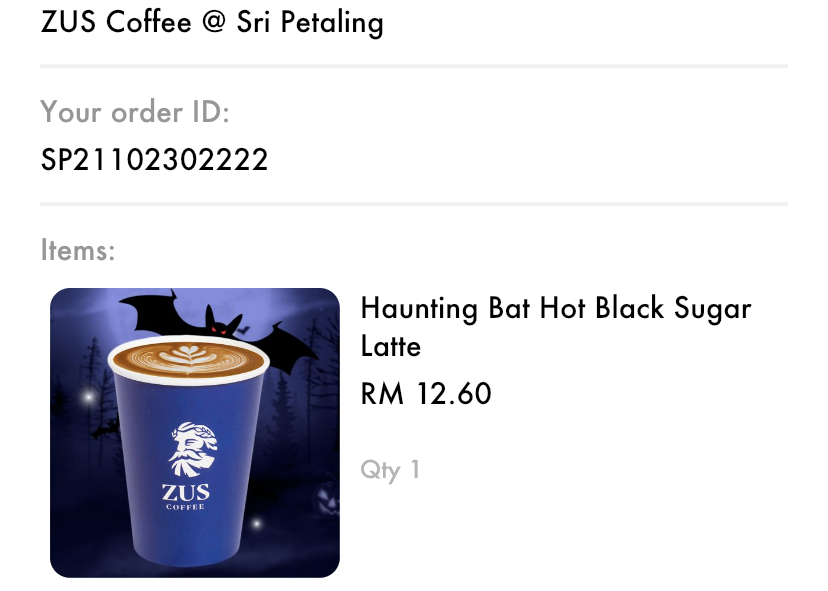 ZUS Coffee - Sri Petaling Photo Menu 3