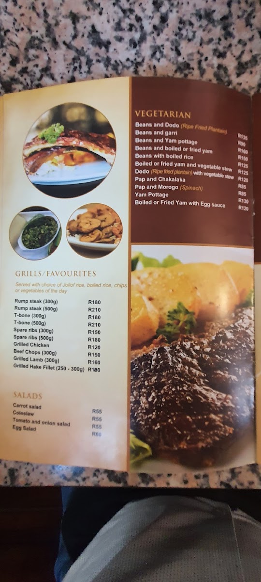Hombaze African Cuisine Photo Menu 3