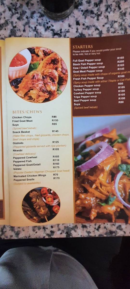 Hombaze African Cuisine Photo Menu 6