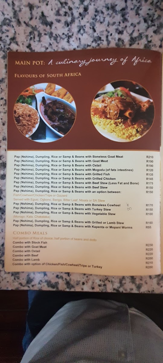 Hombaze African Cuisine Photo Menu 7