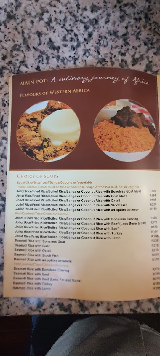 Hombaze African Cuisine Photo Menu 8