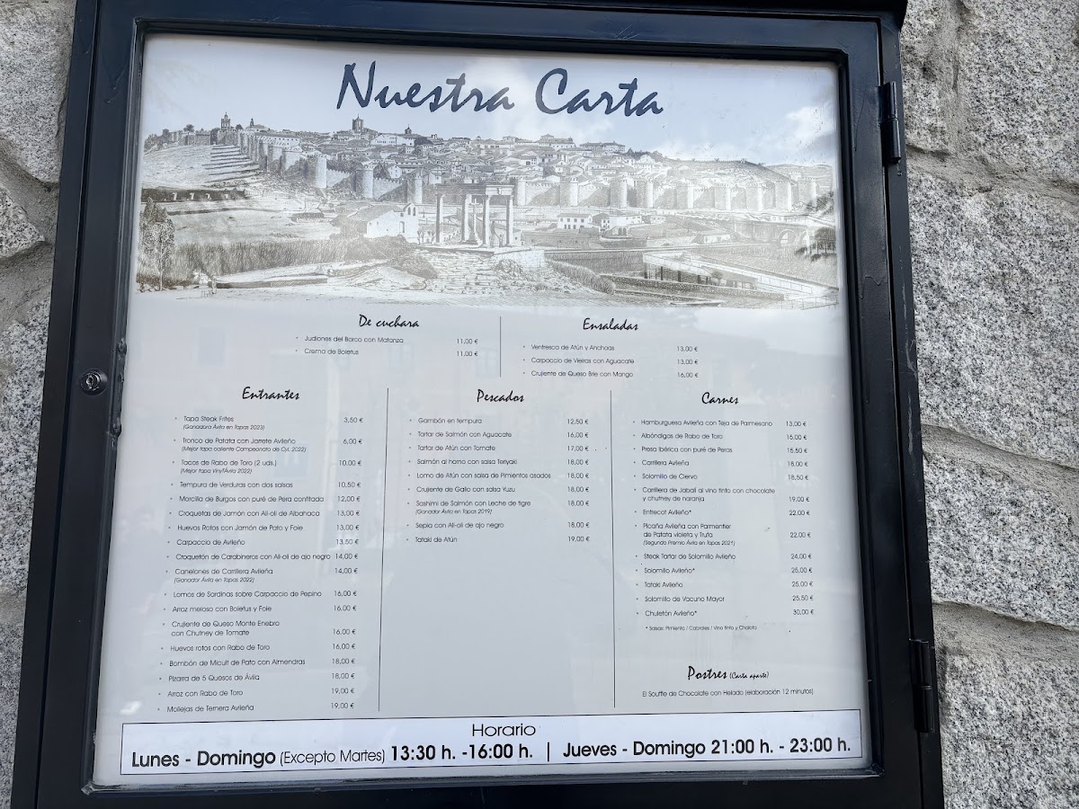 Taberna de los Verdugo Photo Menu 1