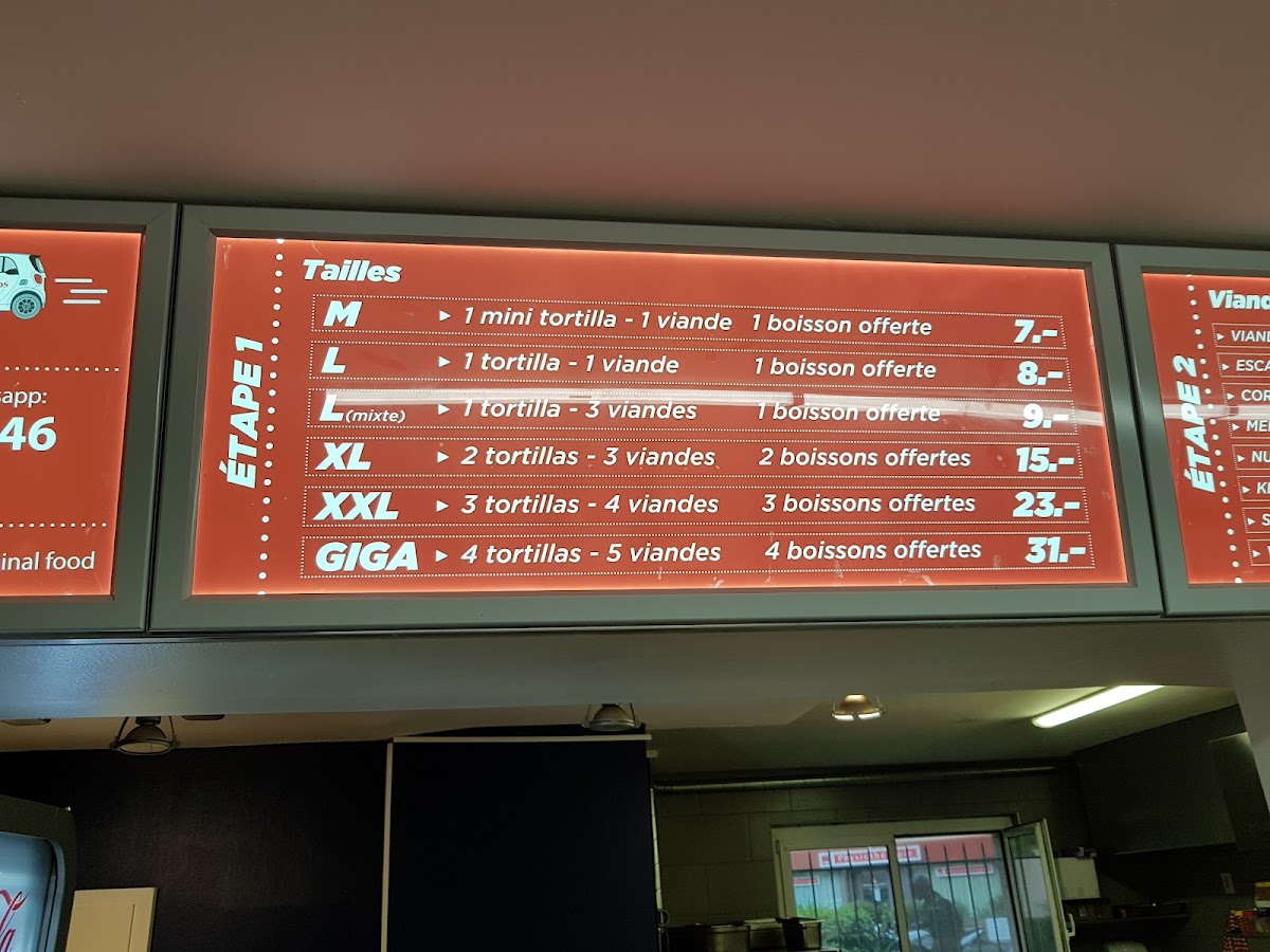 Giga Tacos Morges Photo Menu 4
