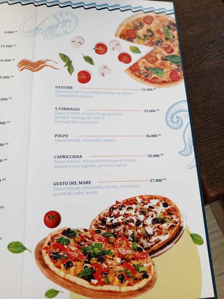 GUSTO DEL MARE Photo Menu 7