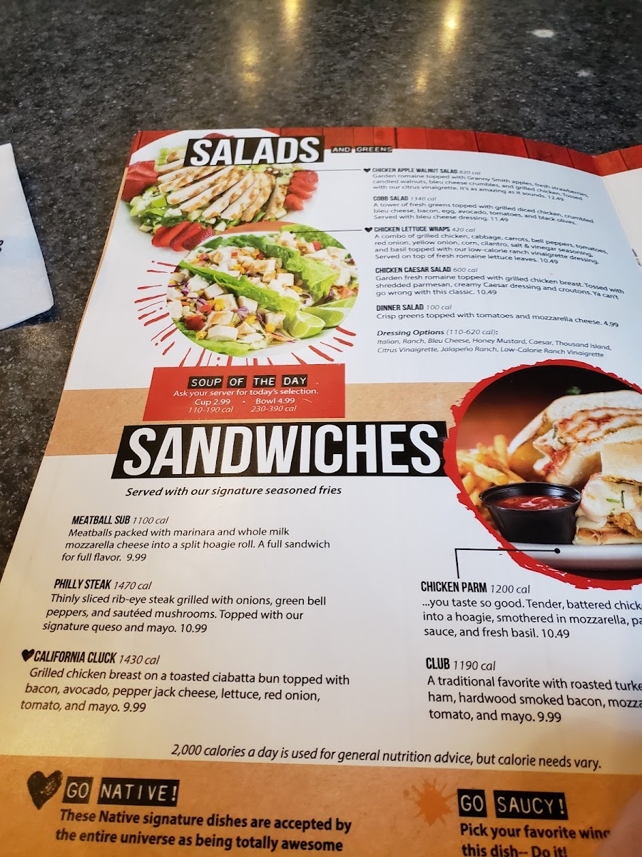 Native Grill & Wings Photo Menu 10