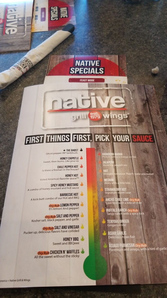 Native Grill & Wings Photo Menu 7