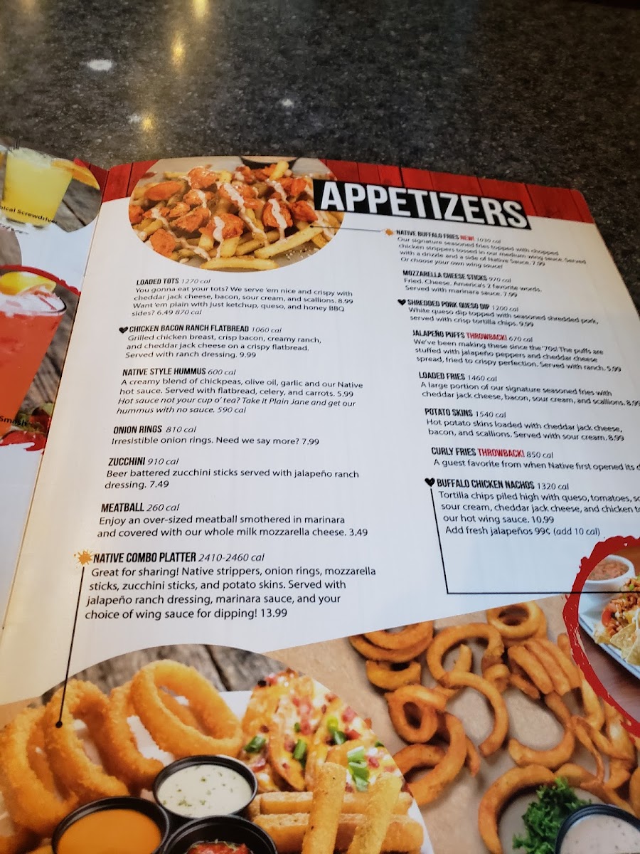 Native Grill & Wings Photo Menu 8