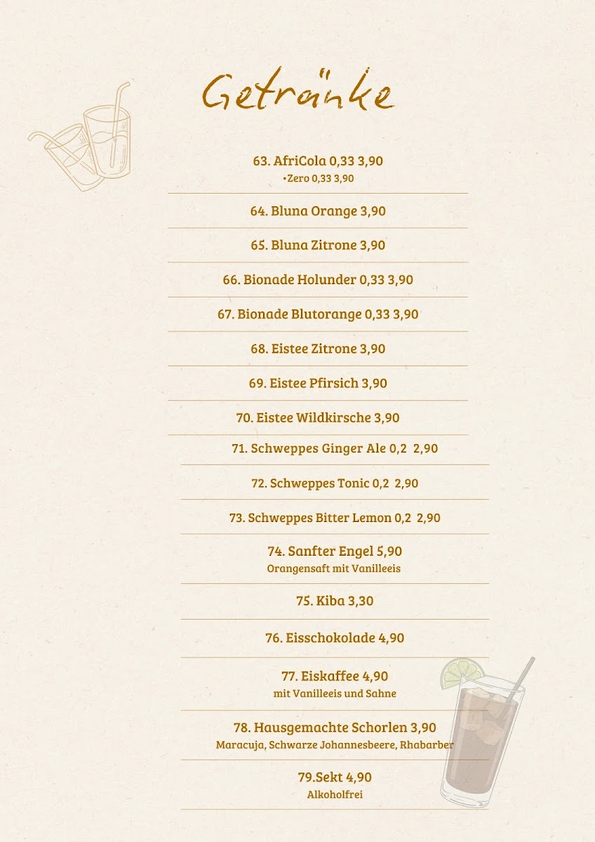 Moonlife Cafe/Bar Photo Menu 1