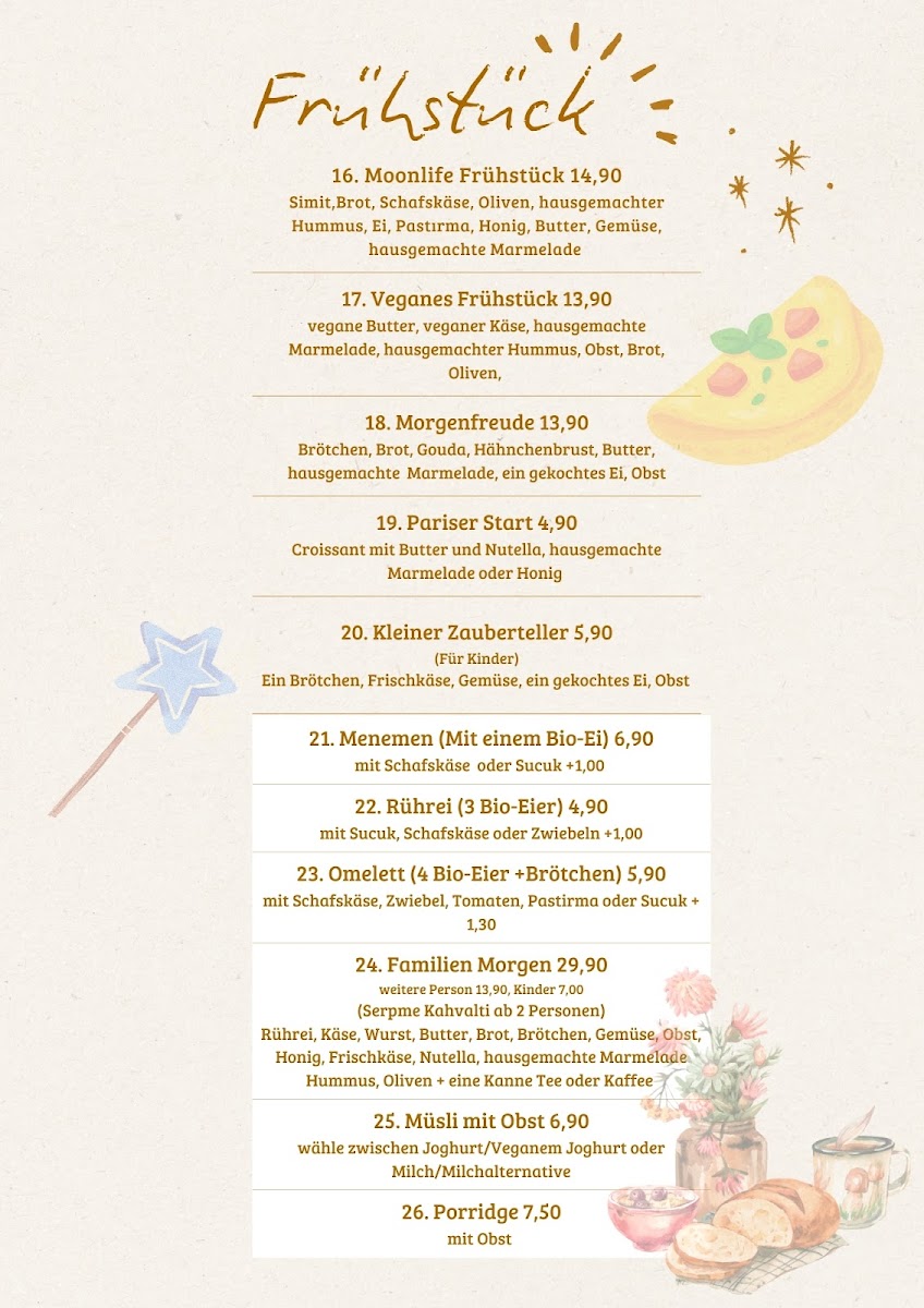 Moonlife Cafe/Bar Photo Menu 5