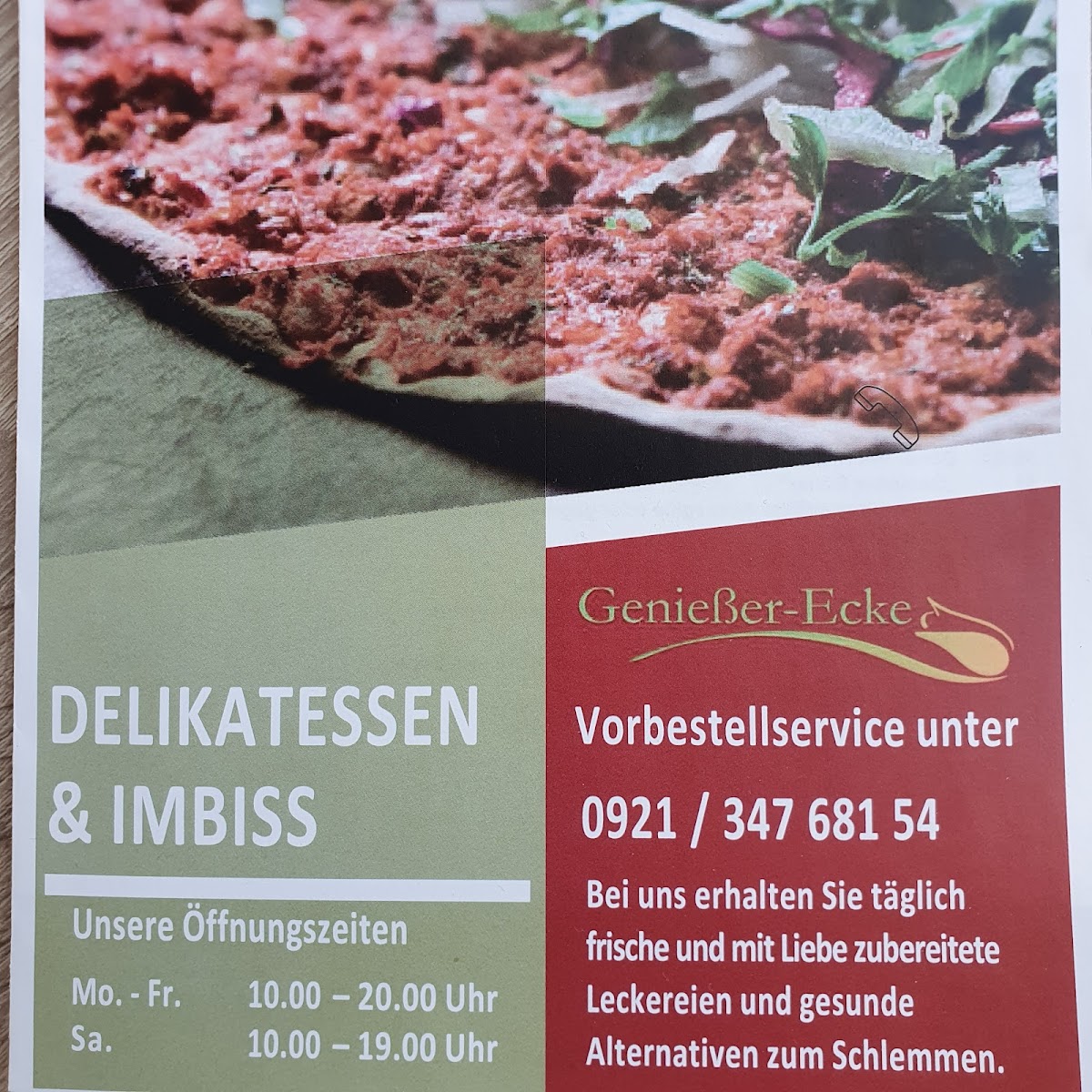 Genießer Ecke Photo Menu 3