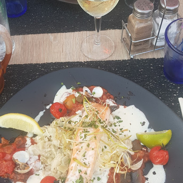 Saumon Sur Son Lit de Poireaux