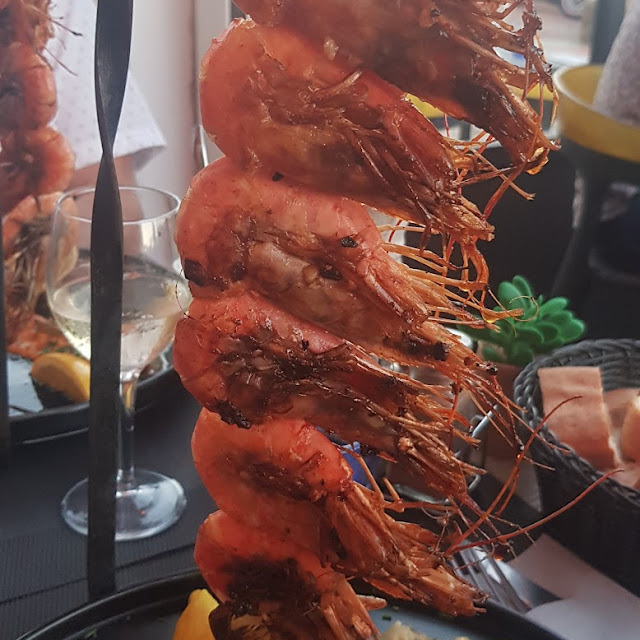 Brochette de Gambas