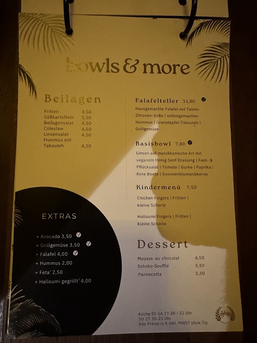 the golden Photo Menu 7