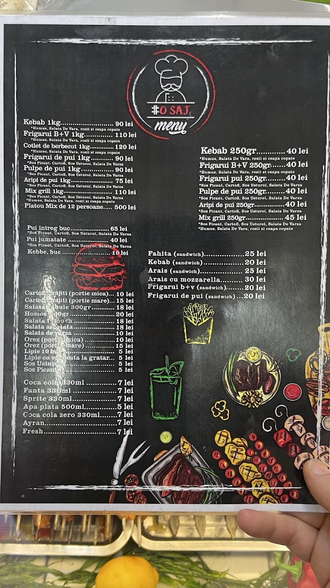 Osaj fast food Photo Menu 1