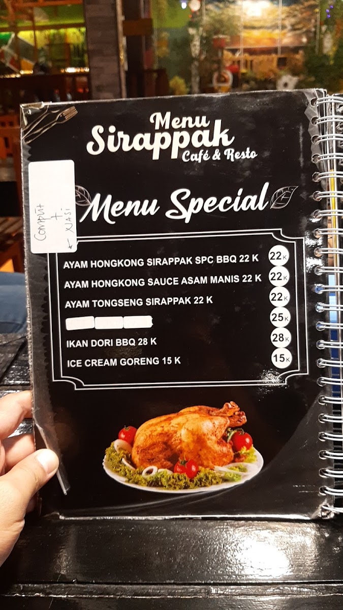 Sirappak Cafe & Resto Photo Menu 4