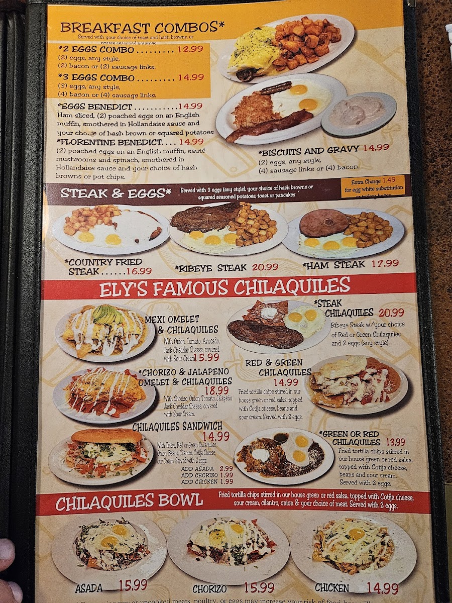 Ely's Breakfast Restaurant & Burgers Photo Menu 10