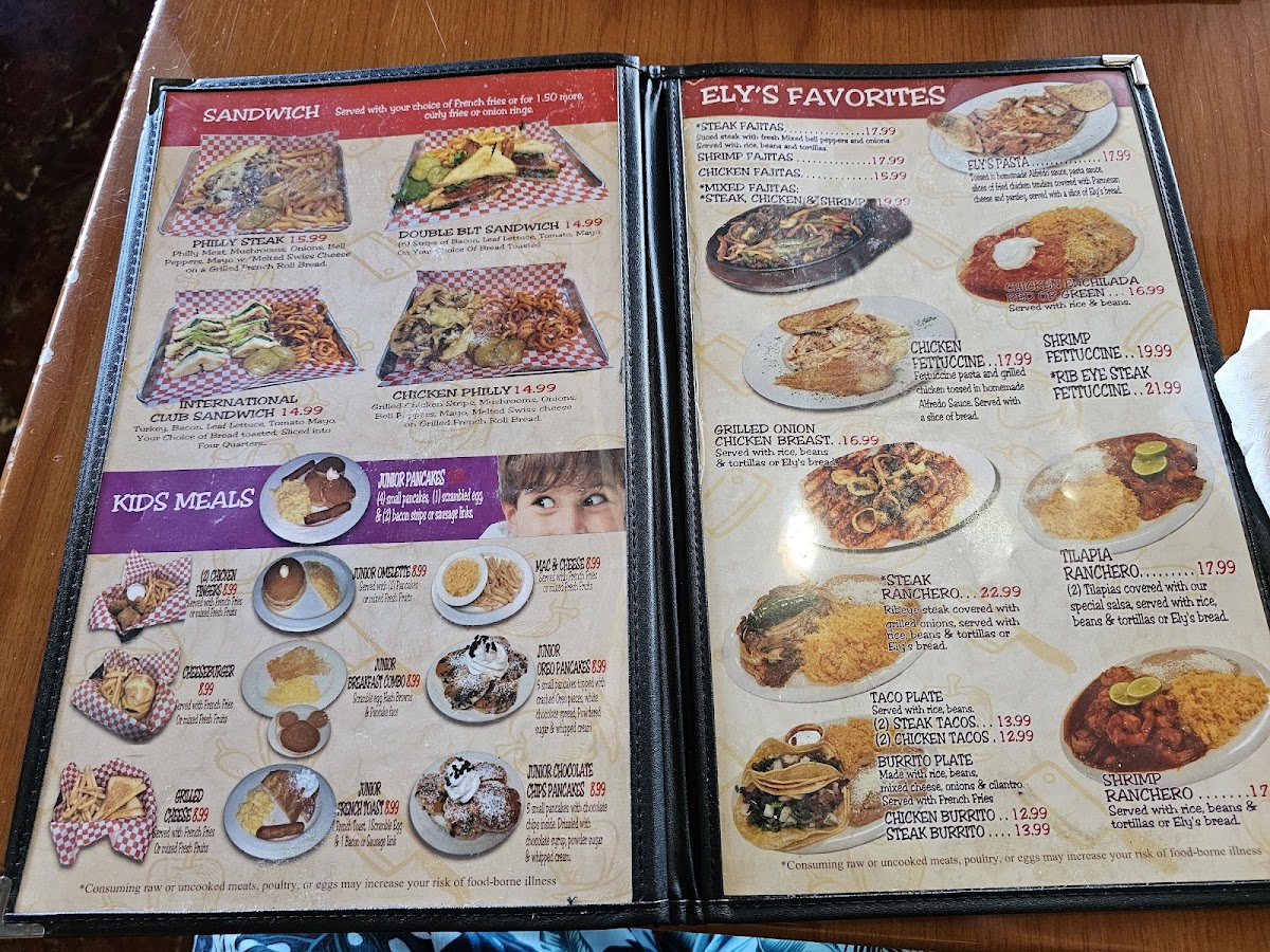 Ely's Breakfast Restaurant & Burgers Photo Menu 5