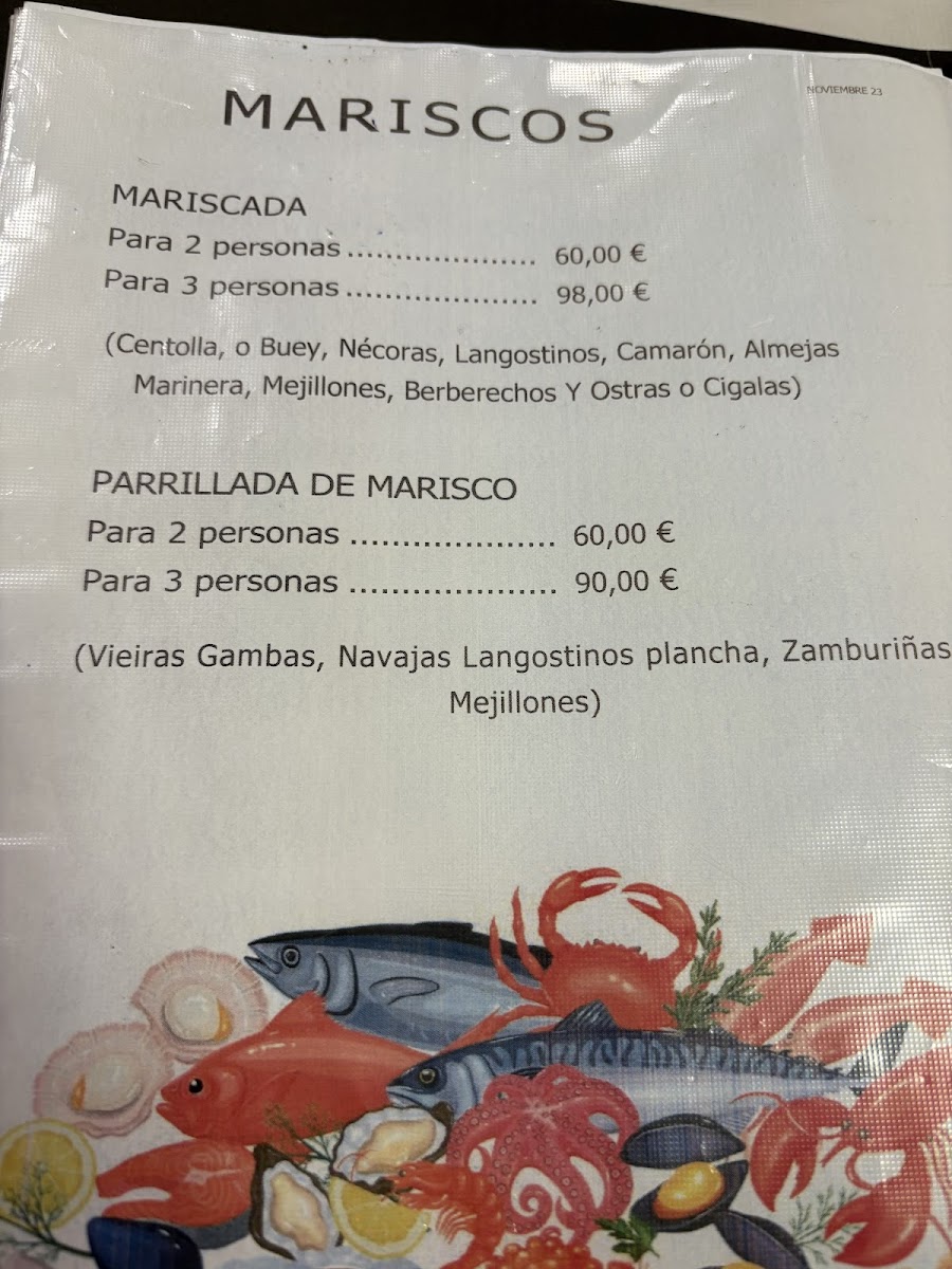 Restaurante Rias Baixas 1 Photo Menu 3