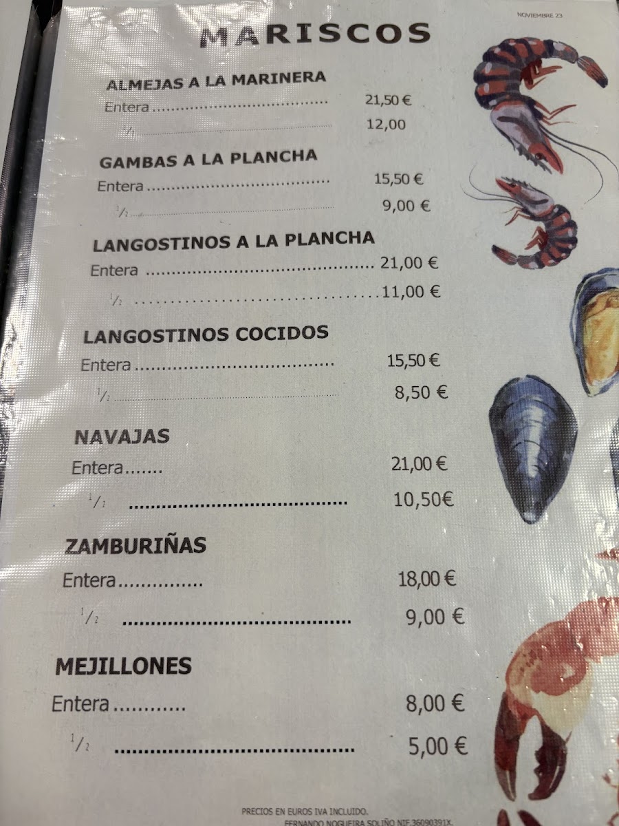 Restaurante Rias Baixas 1 Photo Menu 7