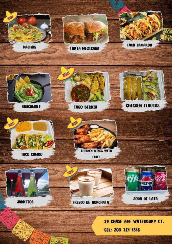 Taqueria Guadalupe Photo Menu 1