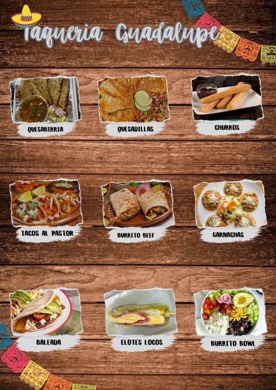 Taqueria Guadalupe Photo Menu 4