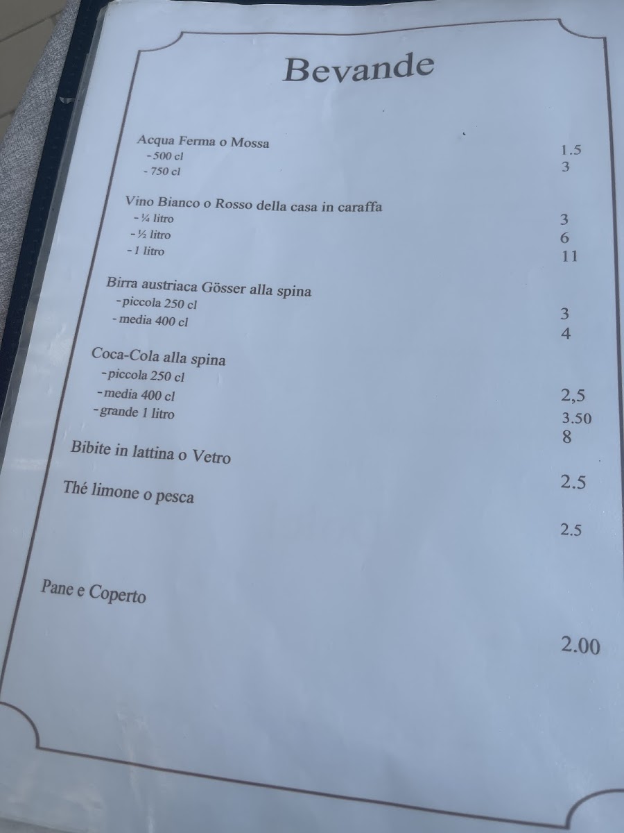 Al Ponte Locanda Photo Menu 1