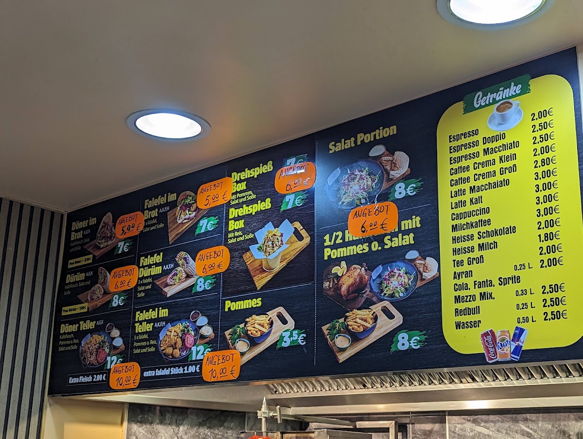 Eat Fresh Photo Menu 1