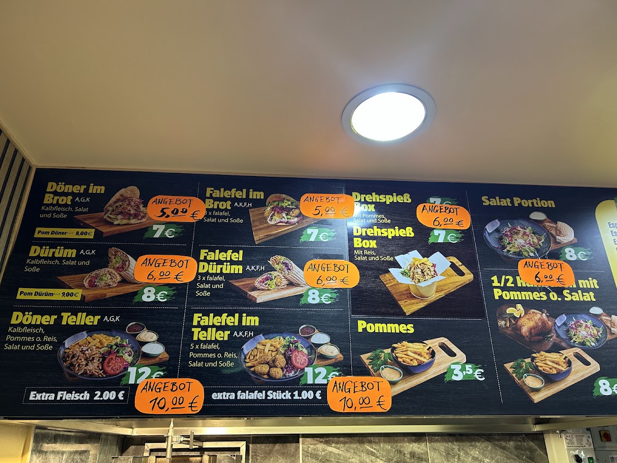 Eat Fresh Photo Menu 2