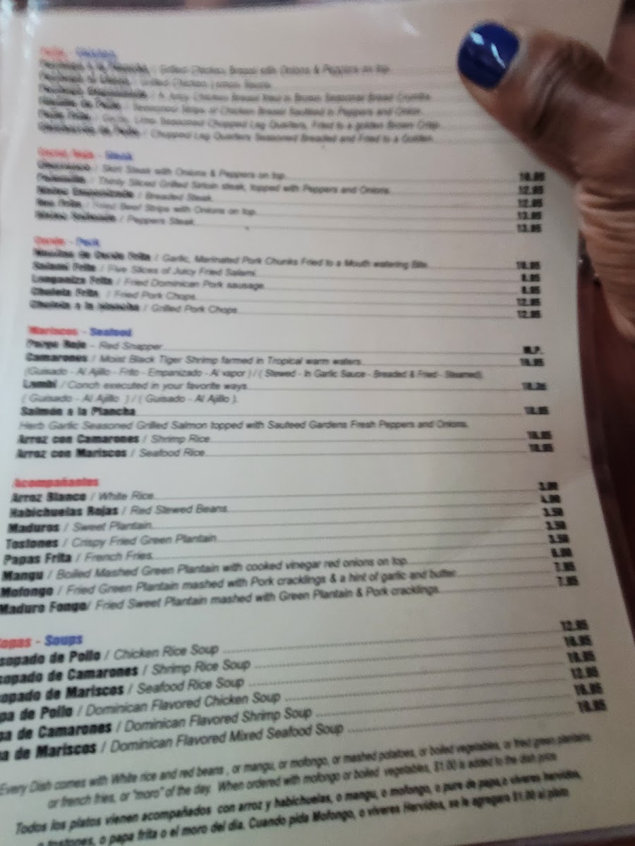 Mangu Cafe Restaurant Photo Menu 5